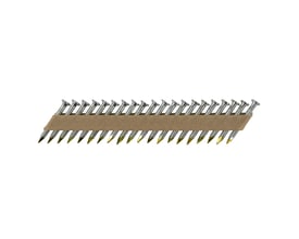 TJEP AP 40/40 klammer, elgalvaniseret, bånd af 1.400 stk. med guldfarvede spidser.