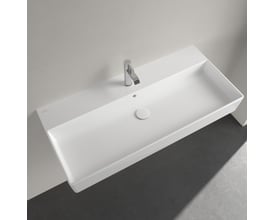 Oversigtsbillede af Villeroy & Boch Memento 2.0 håndvask, 100 cm, hvid, med moderne design og rene linjer.