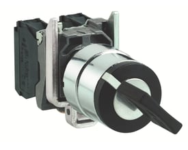 Schneider Electric nøgleafbryder i metal med 2 positioner og standardnøgle, 1NO fast kontakt til ATEX-miljøer.