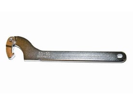 AMF 775D led-hagenøgle i metal med et justerbart kæbeområde fra 60-90 mm, med "GERMANY" indgraveret.