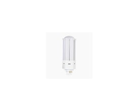 LEDlife GX24Q LED-pære på 15 W med matterede, lodrette lysrør, hvid sokkel og G24-fatning, 4000 K.