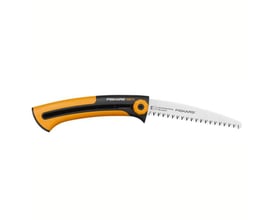 Fiskars Xtract™ SW73 beskæresav set fra siden med klingelængde på 160 mm og ergonomisk håndtag.