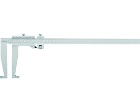 Diesella skydelære i rustfrit stål, 0-500 mm måleområde, 0,05 mm aflæsning og 150 mm kæbelængde.