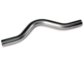 Unico rustfri rørbro med to nippelender til 18mm rør, fremstillet af syrefast materiale og godkendt til drikkevand.