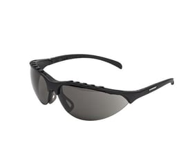 Activewear Twister 4060 sikkerhedsbrille i grå, set skråt forfra med mørke linser og åbne stænger.