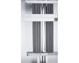 Kort Zarges-wire til fjederbundsvogn 40644, monteret mellem fjedrene i vognens metalramme.