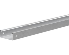 Schneider Electric armaturskinne W70 70/40 FZS i elforzinket stål, 3 meter lang med 70mm bredde og 40mm højde.