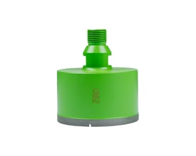 Eibenstock flisehulbor med 1/2" gevind og 82mm diameter, designet til præcis vådboring i hårde materialer.