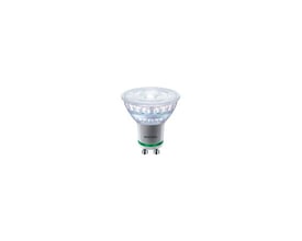 Philips MASTER Ultra Efficient LED spot 2,1W med GU10 fatning isoleret på hvid baggrund.