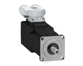Schneider Electric Servo motor SH3 040 med 0,34Nm, IP54/IP65, 90° stik og akse uden not.