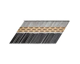 Tjep ringsøm GR31/98, 3,1x98 mm, varmgalvaniseret, 34 graders skråvinkel, vist på hvid baggrund.