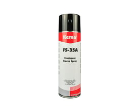 Kema FS-35A frostspray i 300 ml dåse med sort hætte og rød-hvid etiket, set forfra.