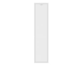 Hvidt Ledvance Panel Surface Sensor påbygningsarmatur med rektangulær lysflade og integreret sensor, set forfra.