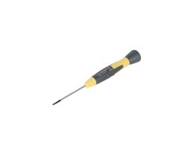 Bahco ESD-sikker præcisionsskruetrækker med 2.0x50mm spids og sortoxyderet klinge for præcis tilpasning.