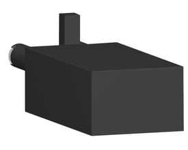 Schneider Electric varistor til RXM relæer, 6-24V AC/DC, vist fra en anden vinkel uden den grønne indikator.