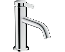 AXOR etgrebsbatteri til håndvask i blank krom med 130mm tud og praktisk 1-grebs betjening.