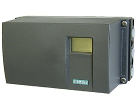 Siemens SIPART PS2 smart positioner, model 4-20mA HART, enkeltvirkende, non-ex med plastlåg og M20 tilslutning.