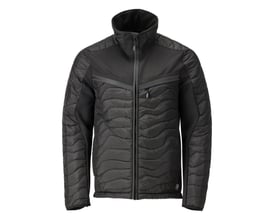 Mascot termojakke 22315-318 i sort herre str. 4XL, med CLIMASCOT® isolering og stretchpaneler.