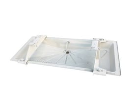 Blue River kondensbakke 1050x400 mm med integreret eltracing og beslag til vægmontering.