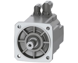 Siemens SIMOTICS S-1FK2 CT servomotor med cylindrisk aksel og DRIVE-CLiQ stik, model M0 = 6,5 Nm.