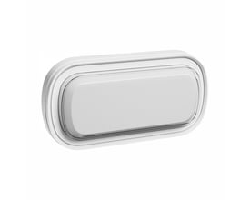SpectrumLED PASTILO oval LED-væglampe i hvid med afrundet front, 15 W og justerbar CCT-lysstyrke.