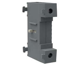 ABB fjerde pol modul til OT63-80F3 afbrydere, 18mm bred, med tidlig NO og sen NC kontaktfunktion, grå plast.