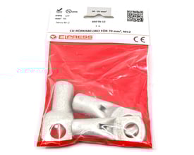 Elpress Cu-rørkabelsko KRF70-12 til 70mm² ledere med M12 laske, leveres i pose med 3 stk.