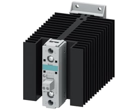 Siemens Solid-state kontaktor SIRIUS 3RF23 med integreret køleplade, 70A og 48-460V.