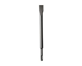Ironside-bredmejsel til borehammer med 40 mm bredt skær og 250 mm længde, vist lodret med SDS-Plus-skaft.