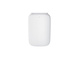 Toto Neorest WX2 WASHLET® toiletsæde i hvidt hårdt plast set ovenfra, med TOTO logo på låget.