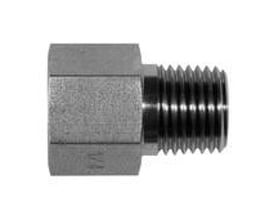Syrefast overgang SO50041, 1/4" x 3/8", med G-R gevind af syrefast stål W.1.4571.