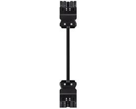 Wieland GST18i5 5-polet mellemkabel med han/hun stik, 7m, 1,5mm², vist vertikalt med detaljeret billede af stikkene.