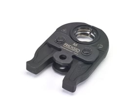Ridgid TH20 Standard presskæbe til 28 mm rør, vist fra siden med åbne kæber og tydeligt RIPPED logo.