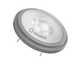 Ledvance LED AR111 Ra97 lampe med 24 graders spredningsvinkel, 800lm, 11,7W/940 G53 sokkel i grå.