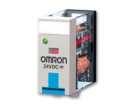 Omron G3R-I solid state relæ til 12-24VDC, med et inputområde på 4-32VDC og 1kHz hastighed.