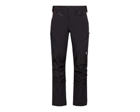 Engel X-treme håndværkerbukser i sort 4-vejs stretch med mange lommer, ergonomisk knæ og CORDURA forstærkning.