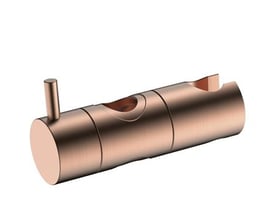 Blue Label glidestykke til brusesæt i børstet bronze med en lille tapp til justering.