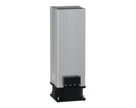 Schneider Electric ClimaSys varmeelement med ventilator, 400W, 230VAC, grå aluminium og sort base.