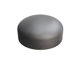 Indura svejse slutmuffe med 323,9 mm diameter og 7,1 mm godstykkelse i P265GH stål.