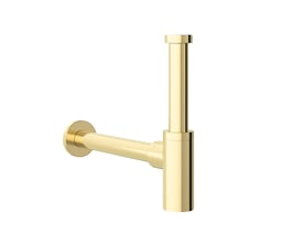 Damixa pungvandlås til håndvask i poleret messing med PVD-belægning og 32 mm diameter.