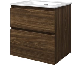 Sanibell Proline møbelsæt 61x46cm i cabana eg med integreret greb og to softclose skuffer.