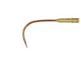 Bøjelig svejseindsats til Esab X11 svejsebrændere, der passer til 4,0-6,0 mm godstykkelse med 500 l/h gasflow.