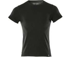 Mascot T-shirt Sustainable i dyb sort, størrelse S, fremstillet af 60% økologisk bomuld og 40% genanvendt polyester.