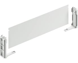 Spelsberg skillevæg Geos-L TW 40-18 i hvid kunststof, med monteringsbeslag i siderne.