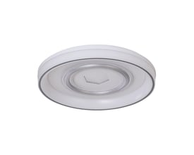 V-TAC VT-7748 dekorativ LED loftlampe i hvid med en diameter på 485 mm og en højde på 70 mm.