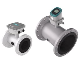 Siemens flowpakke MAG 5100W/50000 med DN100 målerør og signalomformer, PN16, til 220V strøm.