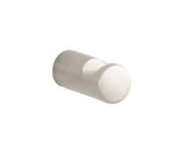 Hansgrohe Logis enkeltkrog i børstet nikkel, viser et moderne og funktionelt design på 18x18 mm.