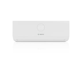 Bosch Climate 3000i indedel i hvid perlemorsfinish med tydeligt oplyst temperaturdisplay centreret på fronten.