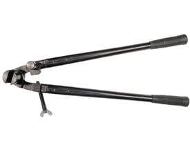 Stubai rendejernsbukker med 600 mm lange, sorte pulverlakerede aluminiumsskafter og skridsikre kunststofgreb.