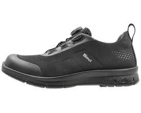 Sort Sievi Fly Fresh Roller 12191 arbejdssko i str. 40 med BOA-drejelukning, set fra siden.
